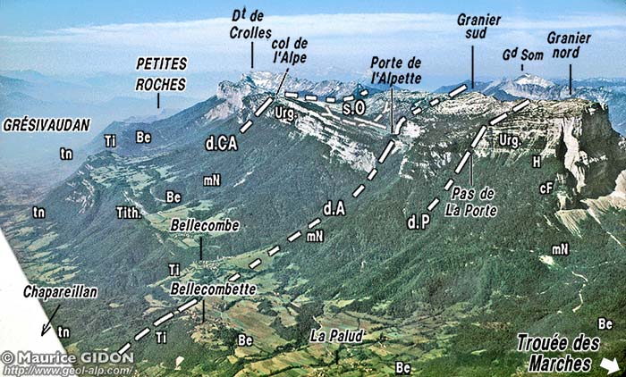 Le Mont Granier  Ici en Chartreuse