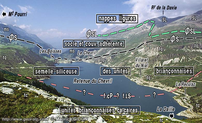 Tignes les Boisses Lac Du Chevril
